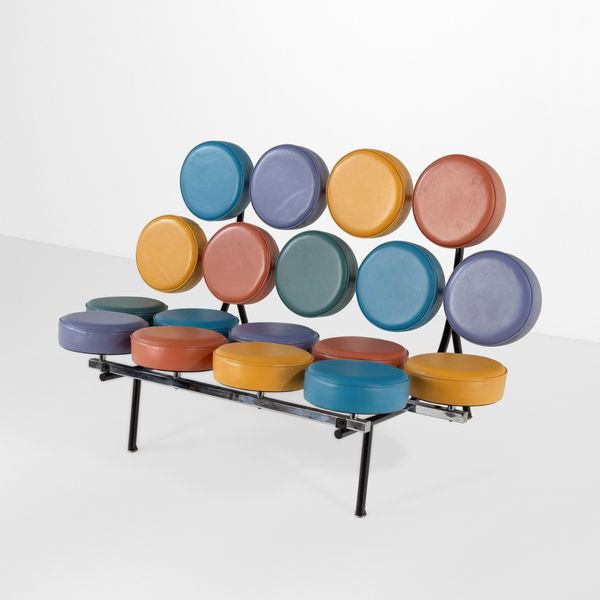 GEORGE NELSON : Divano mod. Marshmellow  - Asta Design - Associazione Nazionale - Case d'Asta italiane