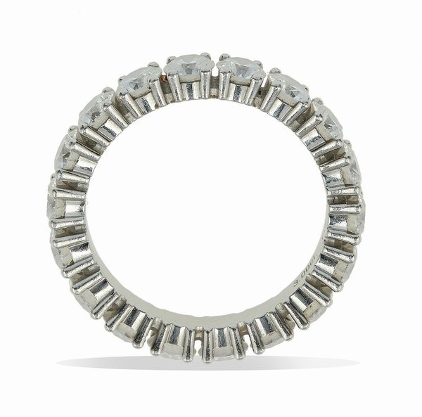 Cartier. Rivi�re con diamanti taglio brillante per ct 3.00  - Asta Fine Jewels - Associazione Nazionale - Case d'Asta italiane