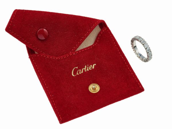 Cartier. Rivi�re con diamanti taglio brillante per ct 3.00  - Asta Fine Jewels - Associazione Nazionale - Case d'Asta italiane