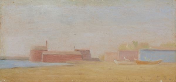 CALDERARA ANTONIO (1903 - 1978) : PAESAGGIO A SAN REMO, 1955  - Asta Asta 457 | ARTE MODERNA E CONTEMPORANEA - SELECTED Tradizionale - Associazione Nazionale - Case d'Asta italiane