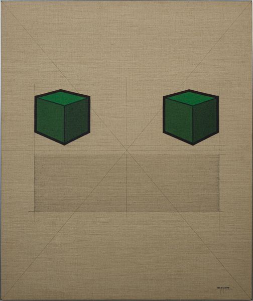 STEFANONI TINO (1937 - 2017) : I CUBI 45D (CUBI VERDI), 1975  - Asta Asta 457 | ARTE MODERNA E CONTEMPORANEA - SELECTED Tradizionale - Associazione Nazionale - Case d'Asta italiane