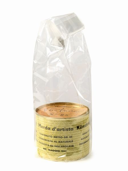 Piero Manzoni (d'après) : Merda d'artista dell'anniversario  - Asta Dipinti, Disegni, Sculture e Grafica - Associazione Nazionale - Case d'Asta italiane