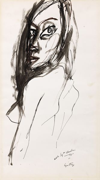 Renato Guttuso : Nudo di spalle  - Asta Dipinti, Disegni, Sculture e Grafica - Associazione Nazionale - Case d'Asta italiane