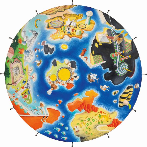 Luigi Serafini : Tondo Romano (Pianeta n. 4.856.423)  - Asta Dipinti, Disegni, Sculture e Grafica - Associazione Nazionale - Case d'Asta italiane