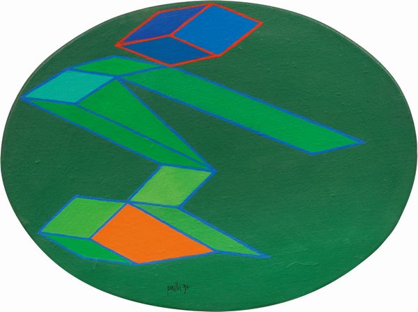 ACHILLE PERILLI : La dupla sesquiquarta  - Asta Dipinti, Disegni, Sculture e Grafica - Associazione Nazionale - Case d'Asta italiane