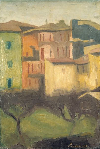 Giorgio Morandi : Cortile di via Fondazza  - Asta Dipinti, Disegni, Sculture e Grafica - Associazione Nazionale - Case d'Asta italiane