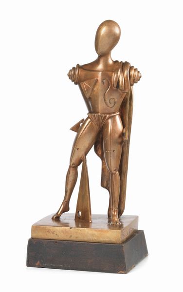 Giorgio de Chirico : Il Trovatore  - Asta Dipinti, Disegni, Sculture e Grafica - Associazione Nazionale - Case d'Asta italiane