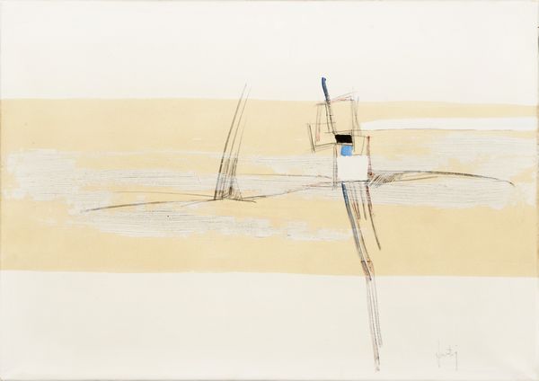 Alcide Fontanesi : Senza titolo  - Asta Arte Contemporanea - Associazione Nazionale - Case d'Asta italiane