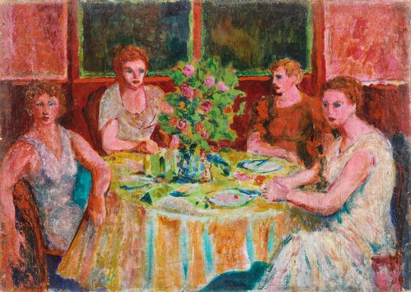 ALIGI SASSU : Il tavolo giallo (Caff)  - Asta Arte Contemporanea - Associazione Nazionale - Case d'Asta italiane