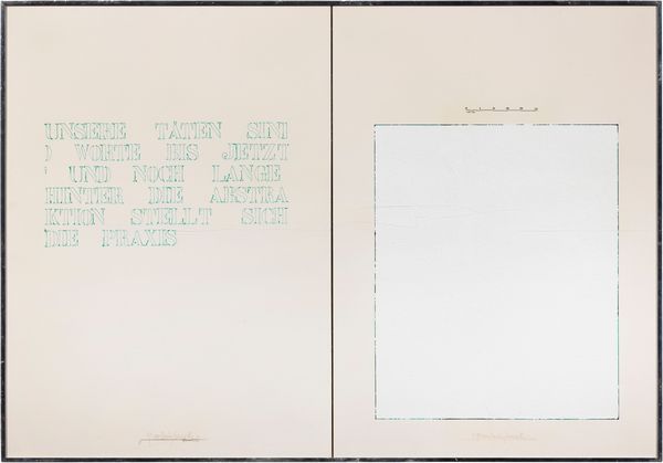 GIANNI EMILIO SIMONETTI : Senza titolo  - Asta Arte Contemporanea - Associazione Nazionale - Case d'Asta italiane