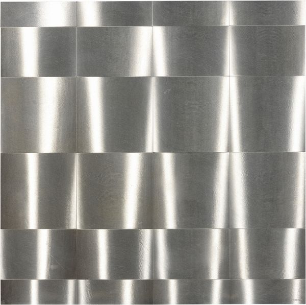 GETULIO ALVIANI : Superficie a testura vibratile n. 7024  - Asta Arte Contemporanea - Associazione Nazionale - Case d'Asta italiane