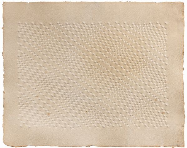 ENRICO CASTELLANI : Senza titolo  - Asta Arte Contemporanea - Associazione Nazionale - Case d'Asta italiane