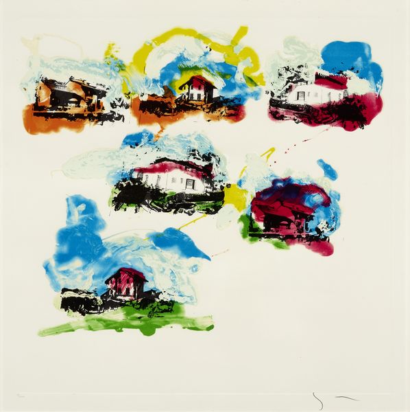 MARIO SCHIFANO : Case dolci  - Asta Arte Contemporanea - Associazione Nazionale - Case d'Asta italiane