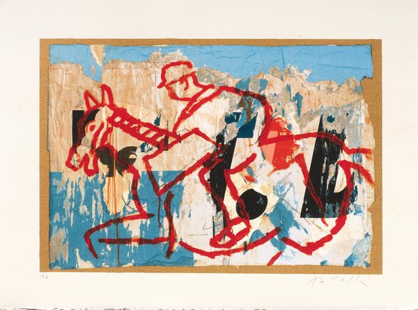 MIMMO ROTELLA : Omaggio ai grandi Maestri del '900  - Asta Arte Contemporanea - Associazione Nazionale - Case d'Asta italiane