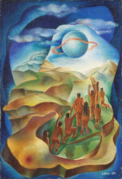 Mino Delle Site : Divinizzazione della terra  - Asta Arte Contemporanea - Associazione Nazionale - Case d'Asta italiane