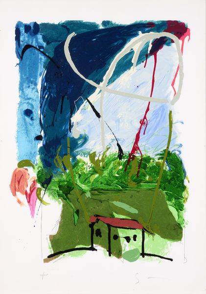 MARIO SCHIFANO : Paesaggio  - Asta Arte Contemporanea - Associazione Nazionale - Case d'Asta italiane