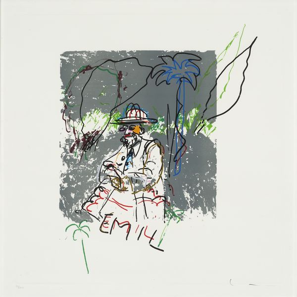 MARIO SCHIFANO : Emil  - Asta Arte Contemporanea - Associazione Nazionale - Case d'Asta italiane