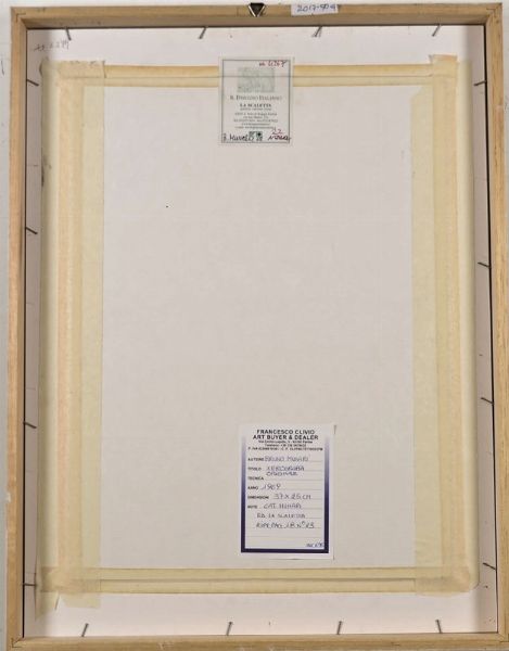 BRUNO MUNARI : Xerografia originale  - Asta 72 Asta di Arte Moderna e Contemporanea - Associazione Nazionale - Case d'Asta italiane
