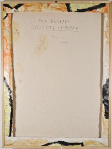 PAUL KOSTABI : Cross Eyed Criminalie  - Asta 72 Asta di Arte Moderna e Contemporanea - Associazione Nazionale - Case d'Asta italiane