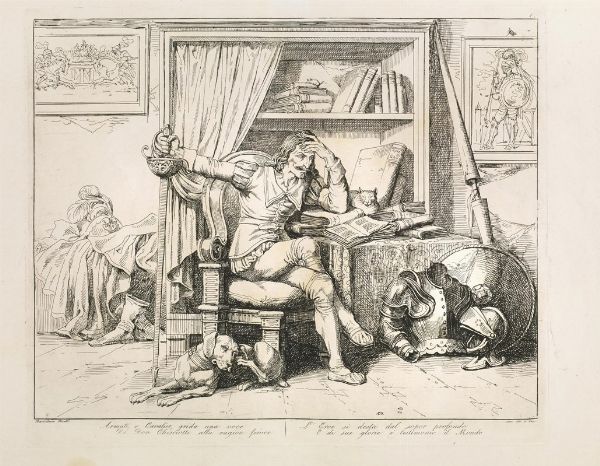 Bartolomeo Pinelli  - Asta Opere su carta: disegni, dipinti e stampe dal XV al XIX secolo - Associazione Nazionale - Case d'Asta italiane