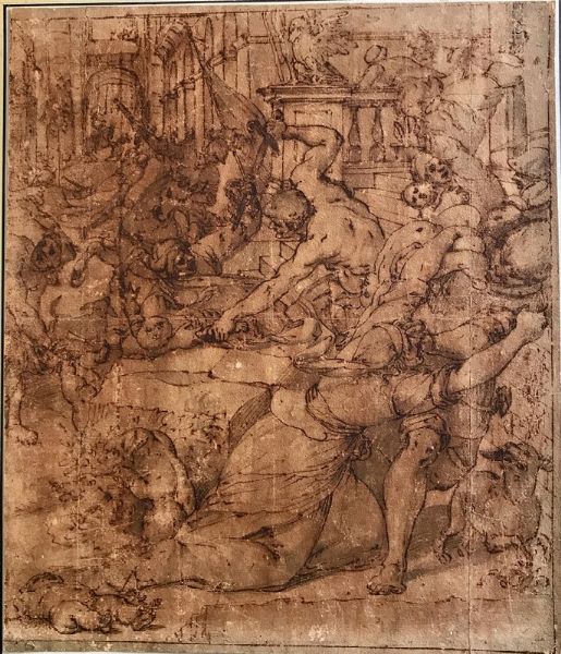 Giovanni Battista Paggi  - Asta Opere su carta: disegni, dipinti e stampe dal XV al XIX secolo - Associazione Nazionale - Case d'Asta italiane