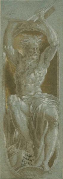 Da Parmigianino  - Asta Opere su carta: disegni, dipinti e stampe dal XV al XIX secolo - Associazione Nazionale - Case d'Asta italiane