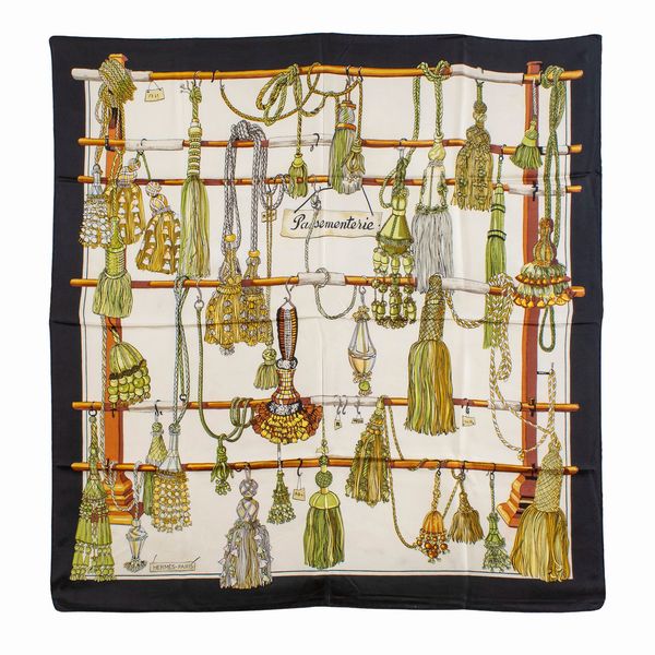 Hermes foulard vintage collezione Passementerie  - Asta Fashion Vintage - Associazione Nazionale - Case d'Asta italiane