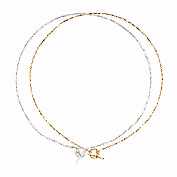 Hermes due collane collezione Helios  - Asta Fashion Vintage - Associazione Nazionale - Case d'Asta italiane