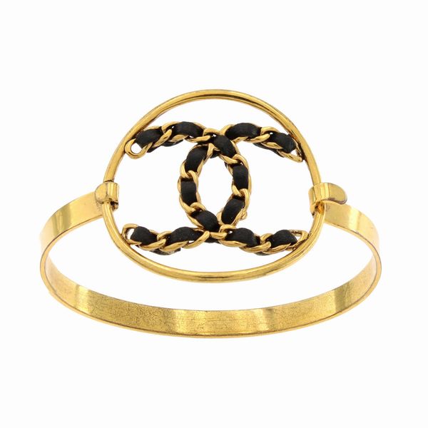 Chanel bracciale a manetta bijou vintage  - Asta Fashion Vintage - Associazione Nazionale - Case d'Asta italiane