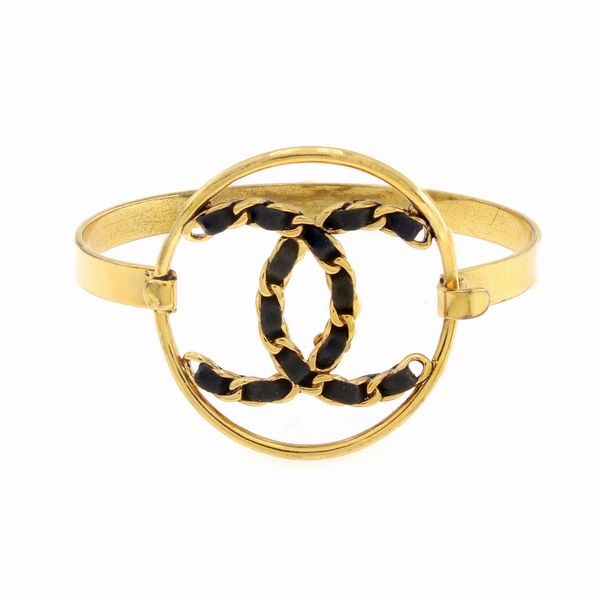 Chanel bracciale a manetta bijou vintage  - Asta Fashion Vintage - Associazione Nazionale - Case d'Asta italiane
