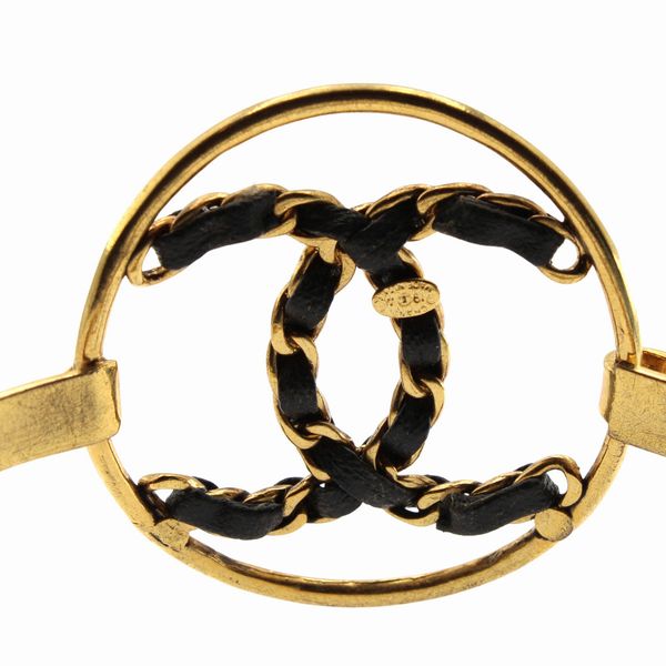 Chanel bracciale a manetta bijou vintage  - Asta Fashion Vintage - Associazione Nazionale - Case d'Asta italiane