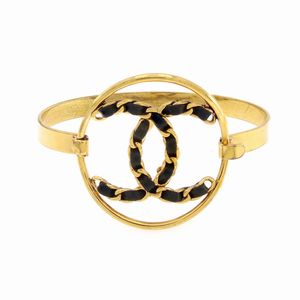 Chanel bracciale a manetta bijou vintage  - Asta Fashion Vintage - Associazione Nazionale - Case d'Asta italiane