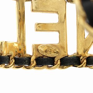 Chanel bracciale a manetta bijou vintage  - Asta Fashion Vintage - Associazione Nazionale - Case d'Asta italiane