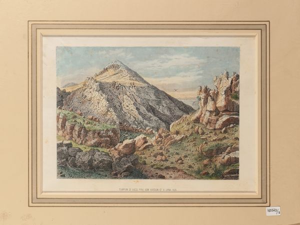 Vedute siciliane  - Asta La Sicilia in una collezione di stampe - Associazione Nazionale - Case d'Asta italiane