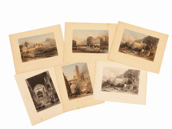 Vedute di Palermo  - Asta La Sicilia in una collezione di stampe - Associazione Nazionale - Case d'Asta italiane