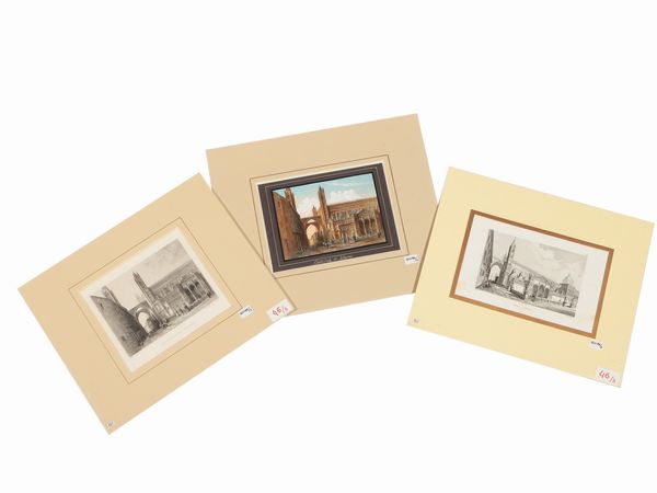 Cattedrale di Palermo  - Asta La Sicilia in una collezione di stampe - Associazione Nazionale - Case d'Asta italiane