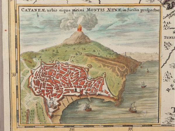 JOHANN BAPTIST HOMANN : Regnorum Siciliae et Sardiniae 1705  - Asta La Sicilia in una collezione di stampe - Associazione Nazionale - Case d'Asta italiane
