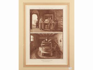 Jean-Pierre Louis Laurent Houel - Moulin domestique pour le bl - Frre Cordelier queteur e Orfelines de Catane