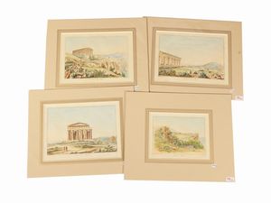 John Goldicutt - Templi di Segesta e Agrigento