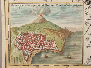 JOHANN BAPTIST HOMANN : Regnorum Siciliae et Sardiniae 1705  - Asta La Sicilia in una collezione di stampe - Associazione Nazionale - Case d'Asta italiane