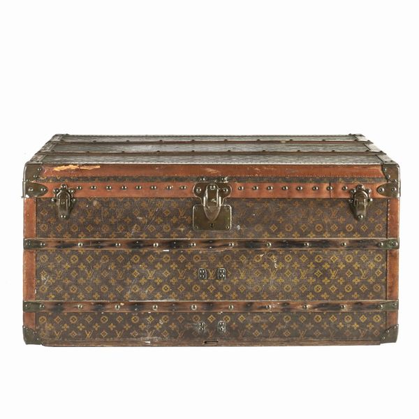 LOUIS VUITTON BAULE VINTAGE  - Asta Vintage: borse e accessori di hermes, louis vuitton e altre grandi maison - Associazione Nazionale - Case d'Asta italiane