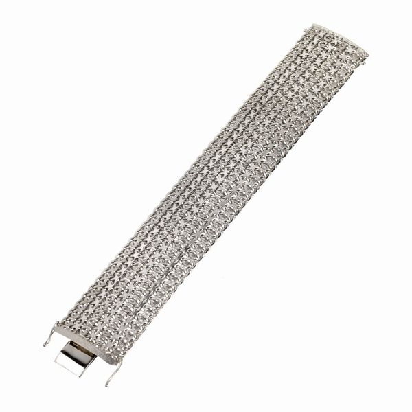 BRACCIALE AD AMPIA FASCIA  - Asta Gioielli - Associazione Nazionale - Case d'Asta italiane