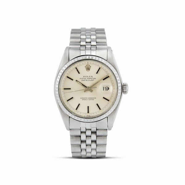 ROLEX : ROLEX DATEJUST WIDE BOY REF. 1603 N. 20726XX ANNO 1969  - Asta OROLOGI - Associazione Nazionale - Case d'Asta italiane