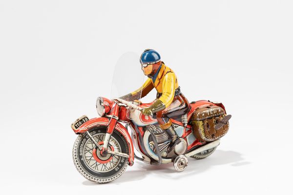 Tippco : Moto TCO 59  - Asta Giocattoli d'Epoca - Associazione Nazionale - Case d'Asta italiane