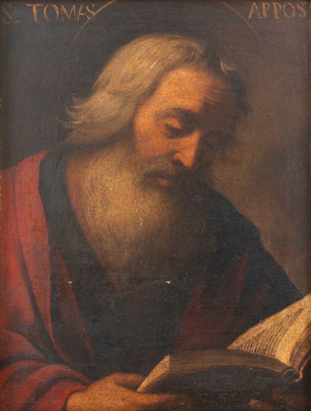 Scuola dell'Italia settentrionale, secolo XVII : San Filippo Apostolo; e San Tommaso Apostolo  - Asta Dipinti e Disegni Antichi - Associazione Nazionale - Case d'Asta italiane