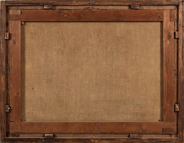 Scuola napoletana, secolo XVII : Ghirlanda di frutta e ortaggi con pennuto e altri volatili  - Asta Dipinti e Disegni Antichi - Associazione Nazionale - Case d'Asta italiane