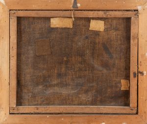 Scuola emiliana, secolo XVII : Ges� Bambino dormiente con i simboli della Passione  - Asta Dipinti e Disegni Antichi - Associazione Nazionale - Case d'Asta italiane