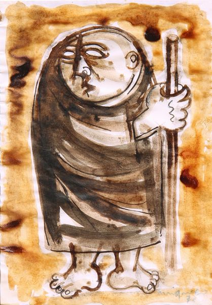 Giuseppe Migneco : Senza titolo  - Asta Arte moderna e contemporanea - Associazione Nazionale - Case d'Asta italiane