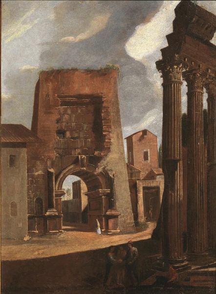 Cerchia di Niccolò Codazzi, sec. XVII  - Asta Dipinti dal XV al XX secolo - Associazione Nazionale - Case d'Asta italiane