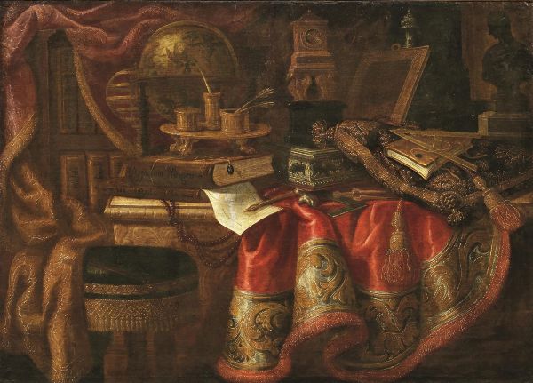 Attribuito a Antonio Tibaldi  - Asta Dipinti dal XV al XX secolo - Associazione Nazionale - Case d'Asta italiane